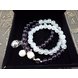 Wholesale Trendy Lucky Cats Natural Amethyst Crystal Ball Beads Elastic Bracelets For Women Fashion Hands Jewelry Lovely Bracelet VGB057 1 small
