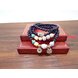 Wholesale Natural blue sandstone bracelet Crystal Ball Beads luck cat Bracelets For Women Fashion Hands Jewelry Lovely Bracelet VGB059 1 small