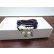 Wholesale Natural blue sandstone bracelet Crystal Ball Beads luck cat Bracelets For Women Fashion Hands Jewelry Lovely Bracelet VGB059 2 small