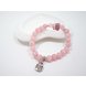 Wholesale Trendy Lucky Cats Natural Crystal Ball Beads Elastic Bracelets & Bangles For Women Fashion Hands Jewelry Lovely Bracelet VGB062 3 small
