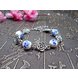 Wholesale Chinese Style Ceramic Bracelet Women Female Handmade Rose Flower Beads Charm Bracelet Hot Selling Ethic Beaded Bangles VGB068 2 small