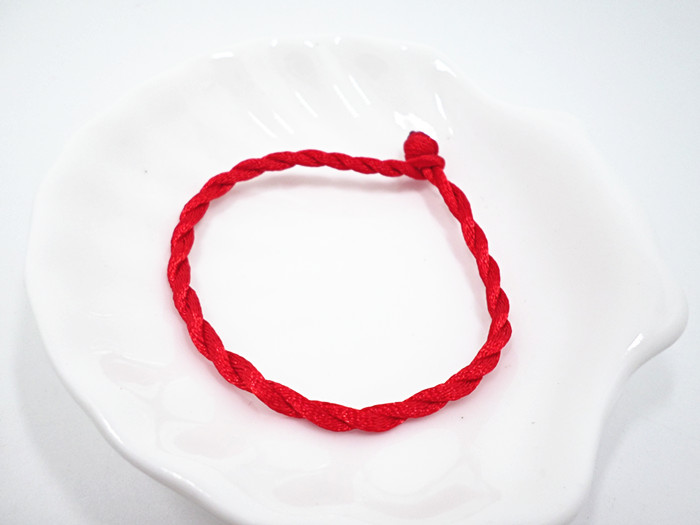 Wholesale Hot Sale Fashion Red Thread String Bracelet Lucky Red Handmade Rope Bracelet for Women Men Jewelry Lover Couple VGB069 2