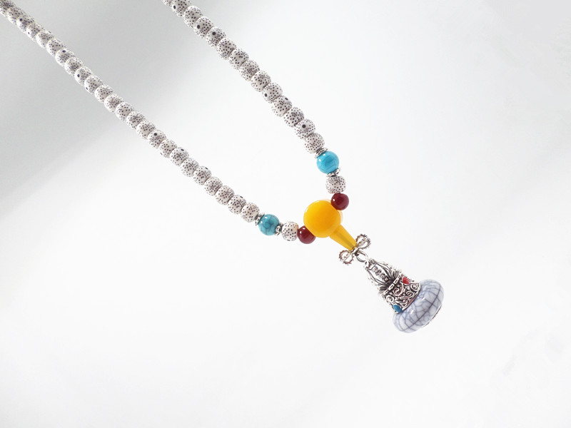 Wholesale Tibetan style Natural Bodhi Root Beads Bracelet Necklace Buddhist Prayer Beads Bracelet For Women Yoga Meditation Balancing VGB075 0