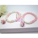 Wholesale Trendy Lucky Cats Natural Crystal Ball Beads Elastic Bracelets & Bangles For Women Fashion Hands Jewelry Lovely Bracelet VGB079 3 small