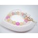 Wholesale Trendy Natural Crystal Ball Beads Elastic Bracelets Bohemian Lollipop shoe Bracelets & Bangles for Women Handmade Jewelry VGB081 2 small