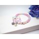 Wholesale Trendy crown Natural Crystal Ball Beads Elastic Bracelets & Bangles For Women Fashion Hands Jewelry Lovely Bracelet VGB083 1 small