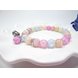 Wholesale Trendy crown Natural Crystal Ball Beads Elastic Bracelets & Bangles For Women Fashion Hands Jewelry Lovely Bracelet VGB083 3 small