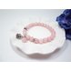 Wholesale Trendy crown Natural Crystal Ball Beads Elastic Bracelets & Bangles For Women Fashion Hands Jewelry Lovely Bracelet VGB083 4 small