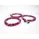 Wholesale 2020 crystal precious Garnet Beads beaded bracelet for women crown bracelet natural stone bracelet trendy jewelry VGB087 1 small