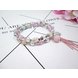 Wholesale Bohemian style Colorful Bead Multilayer Ethnic Fringe leaf Charm Bracelets for Women Handmade Weave Strand Bracelets Set VGB092 1 small