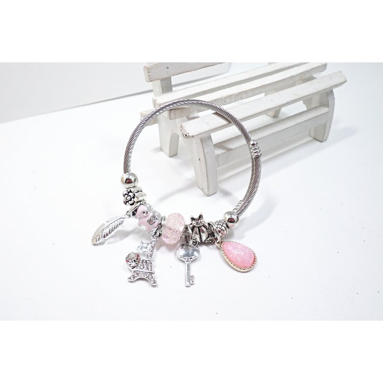 Wholesale Vintage Adjustable Crystal Beads Tassel pendant Bracelet Set Bohemian Charm Bracelets Handmade Jewelry Women Gifts  VGB098 1
