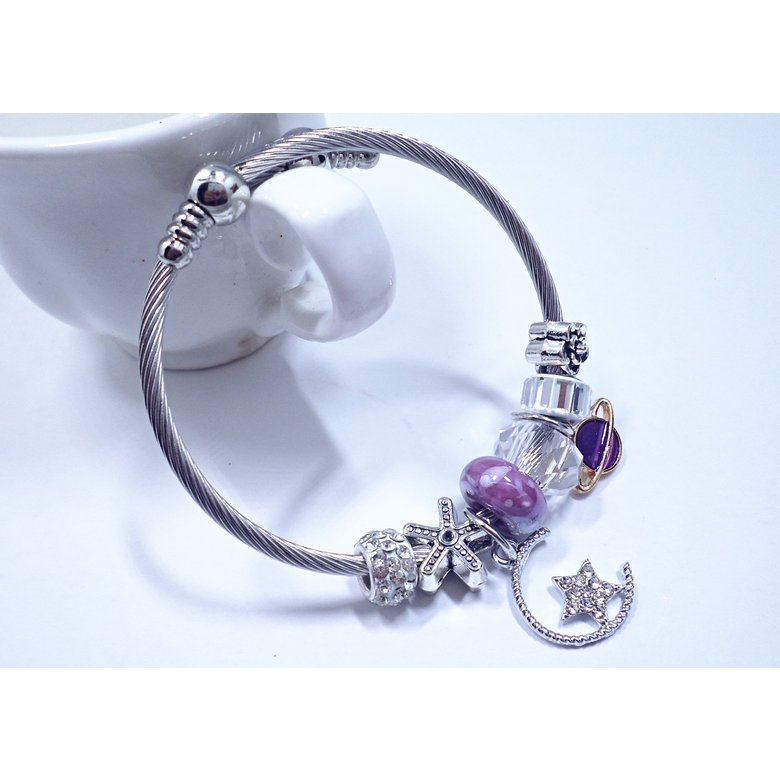Wholesale Vintage Adjustable Crystal Beads Tassel pendant Bracelet Set Bohemian Charm Bracelets Handmade Jewelry Women Gifts  VGB098 3