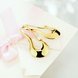 Wholesale Trendy wholesale jewelry 24K Gold  Geometric Clip Earrings Delicate Small Earrings For Women wedding Jewelry Gifts TGCLE005 3 small