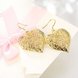 Wholesale Romantic fashion 24K Gold Earring Hollow heart Jewelry for Women wedding party jewelry  TGCLE007 3 small
