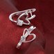Wholesale Unique Hoop Earrings For Women U Shape Heart With Zirconia earring Fashion Jewelry Accessories TGCLE033 0 small