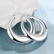 Wholesale  Hot sale Silver Earrings For Womem New Arrival Fashion Party Accessories  high quality circle Ear Studs    TGCLE109 2 small