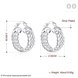 Wholesale Unique Silver color for Women Earrings For Wedding Gift Fine Europe sytle Christmas Gift Engagement Party jewelry TGCLE115 0 small