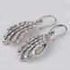 Wholesale Classic Platinum mask Dangle Earring Luxury Cubic Zircon Dangles Earrings for Women Bridal Wedding Jewelry Dress TGGPDE057 0 small