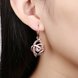 Wholesale Romantic Rose Gold Heart-Shaped AAA Zircon Earrings Charm Women Jewelry Fashion Wedding Party Gift TGGPDE058 4 small