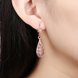 Wholesale New Unique Long Earrings Women Wedding Fine Cute Fine Jewelry Rose Gold Hollow Carving Vintage Tip Dangle Earrings TGGPDE059 3 small