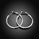 Wholesale Fashion wholesale jewelry from China Platinum Round Rhinestone Dangle Earring fine wedding jewelry TGGPDE060 1 small