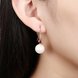 Wholesale Elegant Round Imitation Pearl Dangle Earrings rose gold Dazzling Women Engagement Wedding Graceful Accessories Fashion Earrings TGGPDE107 0 small