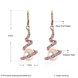 Wholesale Elegant Round Imitation Pearl Dangle Earrings rose gold Dazzling Women Engagement Wedding Graceful Accessories Fashion Earrings TGGPDE116 0 small