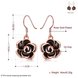 Wholesale Romantic Rose Flower black Earrings for Women Charming Wedding  Earring Female Jewelry fine Gifts TGGPDE191 0 small