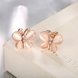 Wholesale Fashion jewelry wholesale China New Arrival  Classic Korea style Lovely Crystal Butterfly Earrings Small Earrings Femal TGGPE323 2 small