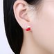 Wholesale Fashion Gold Christmas Stock Stud Earring Cute Red Enamel Earrings For Women Christmas present Jewelry  TGGPE393 0 small
