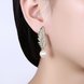 Wholesale Classic Gold Christmas Wing Stud Earring Fashion Ladies Simple Asymmetric Angel Wings Pearls Drop woman Earrings TGGPE282 0 small