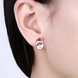 Wholesale Classic Platinum Christmas Santa Claus Deer Stud Earring TGGPE314 0 small