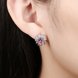Wholesale Elegant Pink Zircon Earrings For Women Vintage sunflower Wedding Jewelry Gift TGGPE128 4 small
