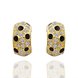 Wholesale New Fashion Round Stud Earrings for Women Girls Boho Top Quality Copper Zircon Gold Earrings Fine Party Outdoor Jewelry TGGPE253 0 small