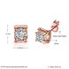 Wholesale New European and American Trinkets square Zircon Earrings for Women Earrings jewelry gift TGGPE108 1 small