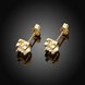 Wholesale New European and American Trinkets square Zircon Earrings for Women Earrings jewelry gift TGGPE108 3 small