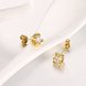 Wholesale New European and American Trinkets square Zircon Earrings for Women Earrings jewelry gift TGGPE108 4 small