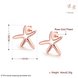 Wholesale Classic Rose Gold Stud Earring New Fashion Seastar stud Earring hot sell jewelry from China TGGPE265 0 small