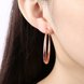 Wholesale Romantic Rose Gold Round Hoop Earring High Quality Vintage Big Round Hoop Earrings For Women Jewelry Hot Sale  TGHE059 4 small