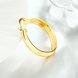 Wholesale New arrival 24K Gold Color Earrings For Women simple Trendy Round Statement Earrings Fashion Party Jewelry Gift TGHE054 2 small