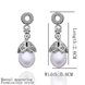 Wholesale Romantic Platinum Water Drop Pearl Stud Earring  Simpl Elegant Accessories Wedding Party Anniversary Gift Love Jewelry TGPE010 0 small
