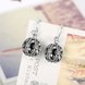 Wholesale China jewelry 925 Sterling Silver round Jewelry vintage high Quality Earrings For Women Banquet Wedding gift TGSLE123 1 small