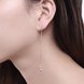 Wholesale Temperament Long Earrings for Women Party Jewelry Shiny CZ Stone Dangle Earrings Birthday Anniversary Gifts  TGSLE186 3 small