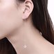 Wholesale Temperament Long Earrings for Women Party Jewelry Shiny CZ Stone Dangle Earrings Birthday Anniversary Gifts  TGSLE188 4 small