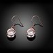 Wholesale Trendy Classic Round Zircon Drop Earrings Vintage Party Dangle Earrings For Women Elegant rose gold Color Bride Wedding Earrings TGSLE190 1 small