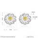 Wholesale New Fashion Sterling Earrings Female Daisy Chrysanthemum Earrings Korean Fresh Sun Flower Jewelry New Product Launch TGSLE206 0 small