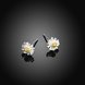 Wholesale New Fashion Sterling Earrings Female Daisy Chrysanthemum Earrings Korean Fresh Sun Flower Jewelry New Product Launch TGSLE206 1 small