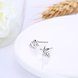 Wholesale Simple Fashion AAA Zircon Crystal Round Small Stud Earrings Wedding 925 Sterling Silver Earring for Women Girls Jewelry Gift TGSLE005 3 small