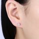 Wholesale Simple Fashion AAA Zircon Crystal Round Small Stud Earrings Wedding 925 Sterling Silver Earring for Women Girls Jewelry Gift TGSLE007 0 small