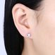 Wholesale Fashion romantic 925 Sterling Silver Stud Earrings High Quality Woman Fashion Jewelry New Heart-shaped Zircon Hot Sale Earrings TGSLE008 0 small